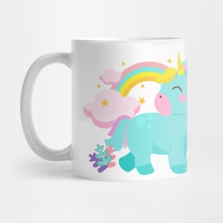 Funny Unicorn Girls Women Kids Mug